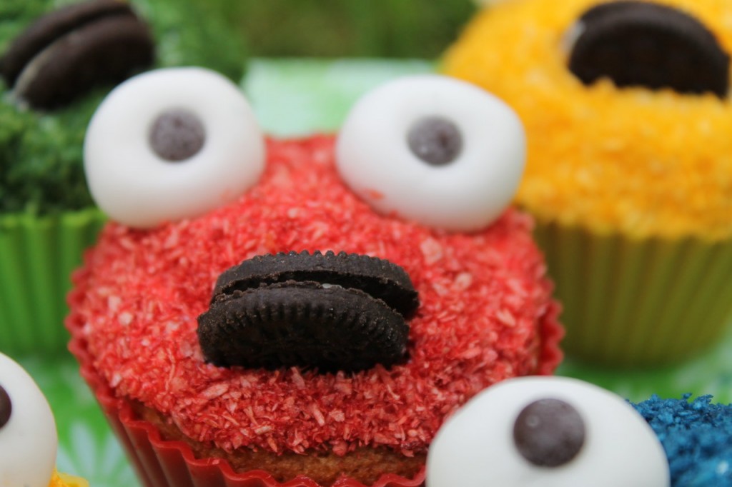 Lea backt: Krümelmonster-Cupcakes | cuplovecake
