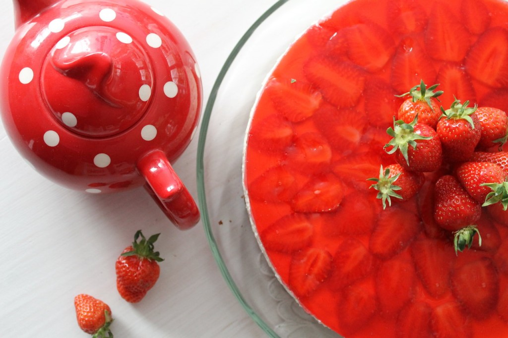 Es Wird Wieder Erdbeerig Quarktorte Mit Erdbeeren Cuplovecake