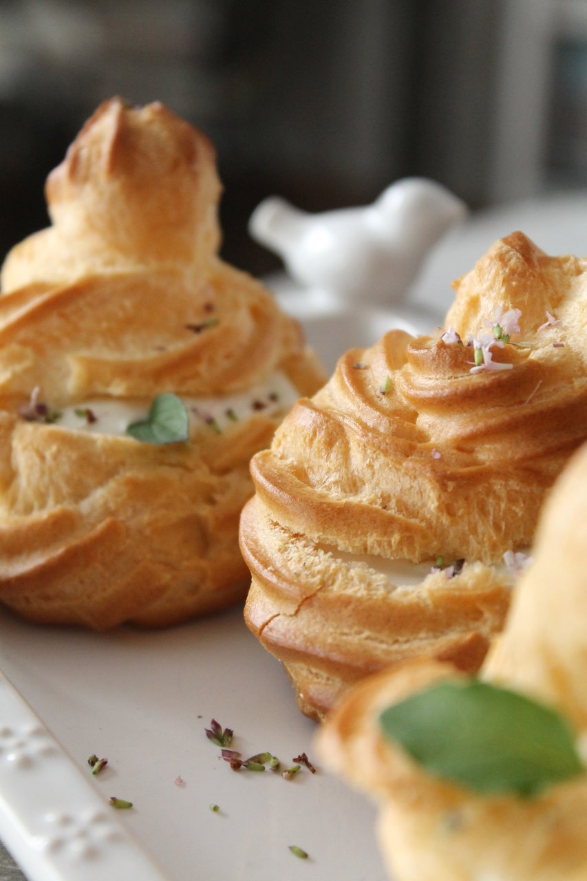Windbeutel mit Gorgonzola-Creme | cuplovecake
