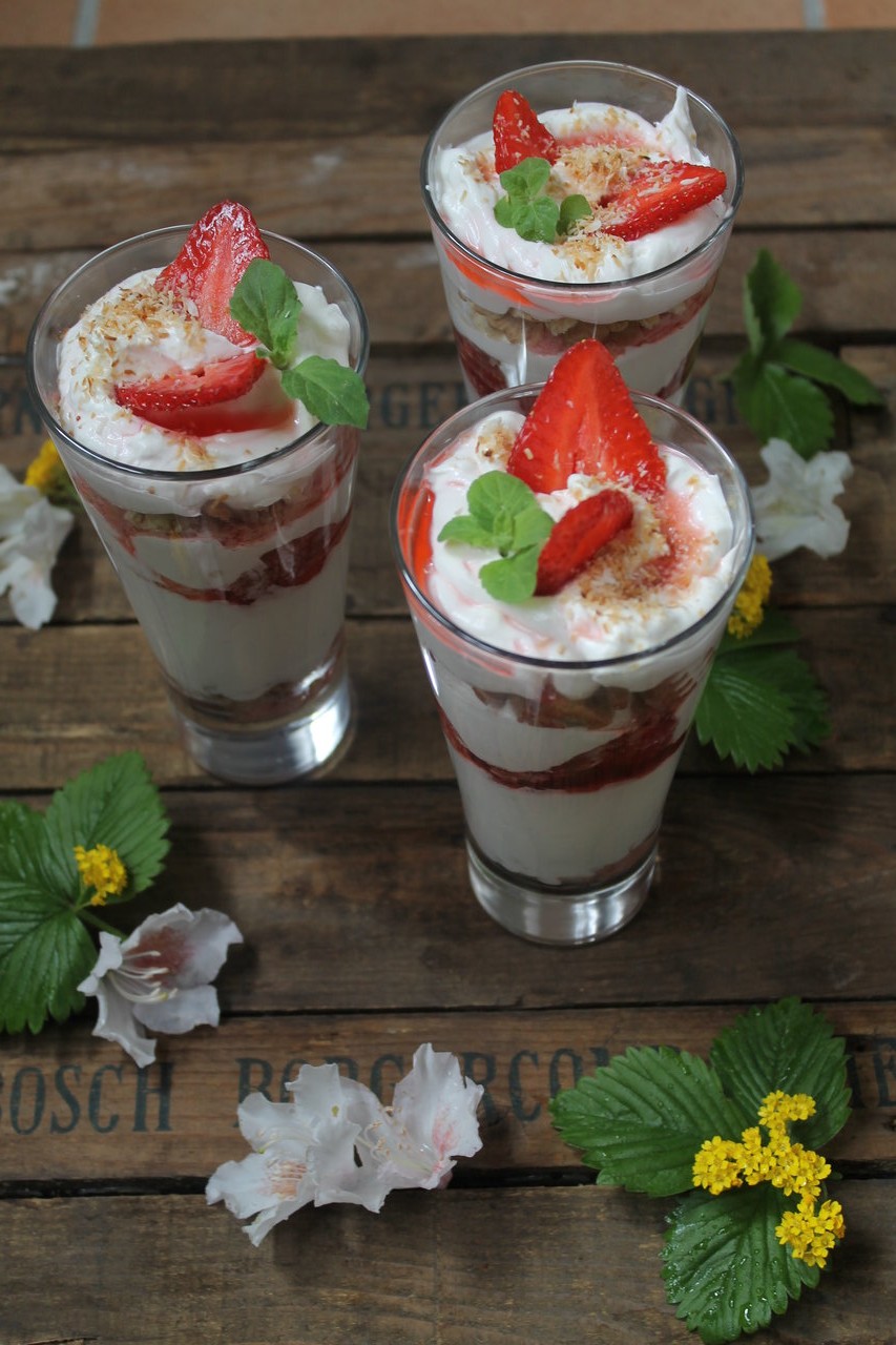 Sommer Im Glas Erdbeer Kokos Dessert Cuplovecake Sommer Im Glas Erdbeer Kokos Dessert Cuplovecake
