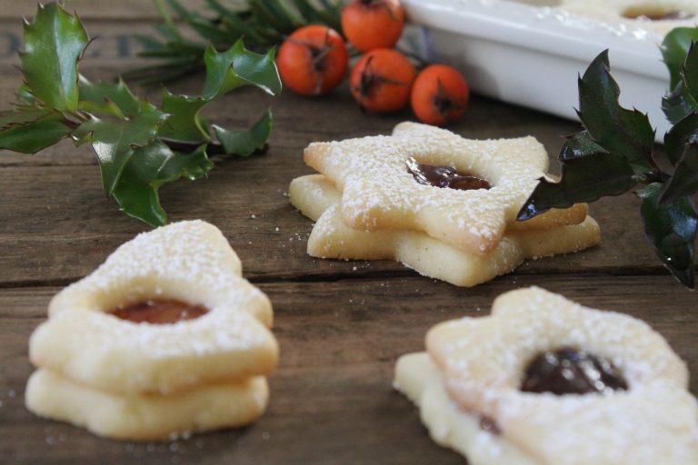 Klassiker in der Weihnachtsbäckerei: Spitzbuben  cuplovecake