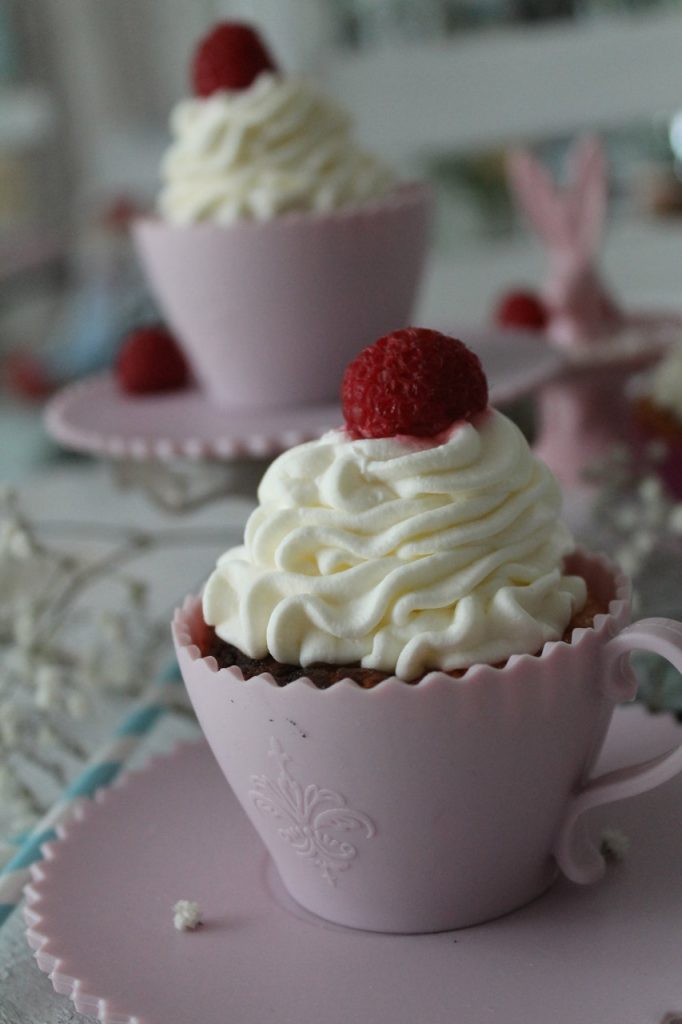 Käsekuchen mal anders: Käsekuchen-Muffins mit Sahnehaube | cuplovecake