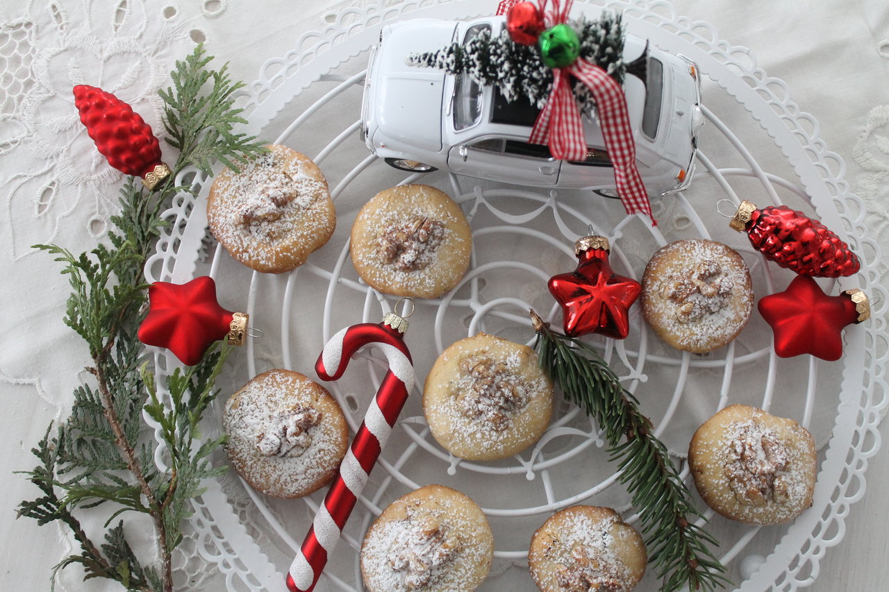 Walnuss-Cranberry-Plätzchen | cuplovecake