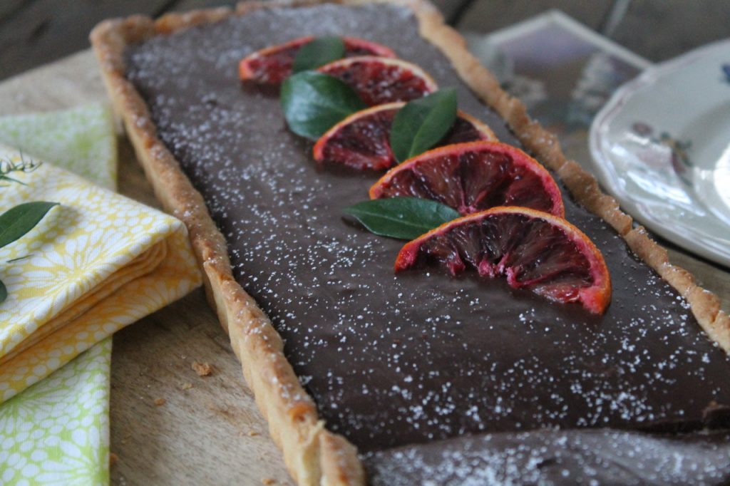 Schokoladentraum mit Blutorangen-Curd | cuplovecake