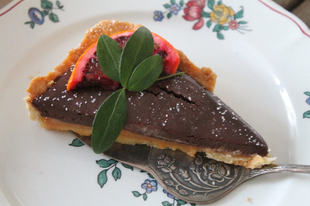 Schokoladentraum mit Blutorangen-Curd | cuplovecake