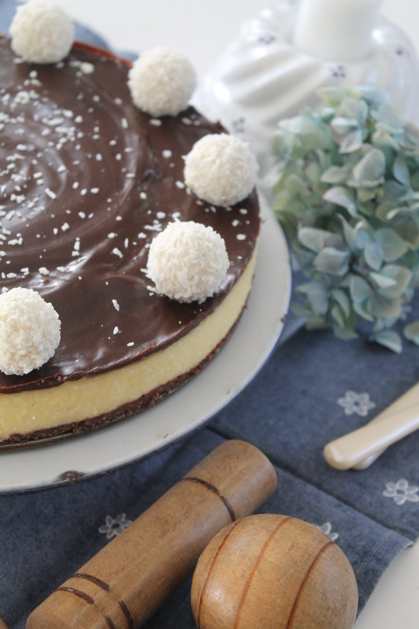 Schokoladen-Kokos-Torte ohne Backen | cuplovecake