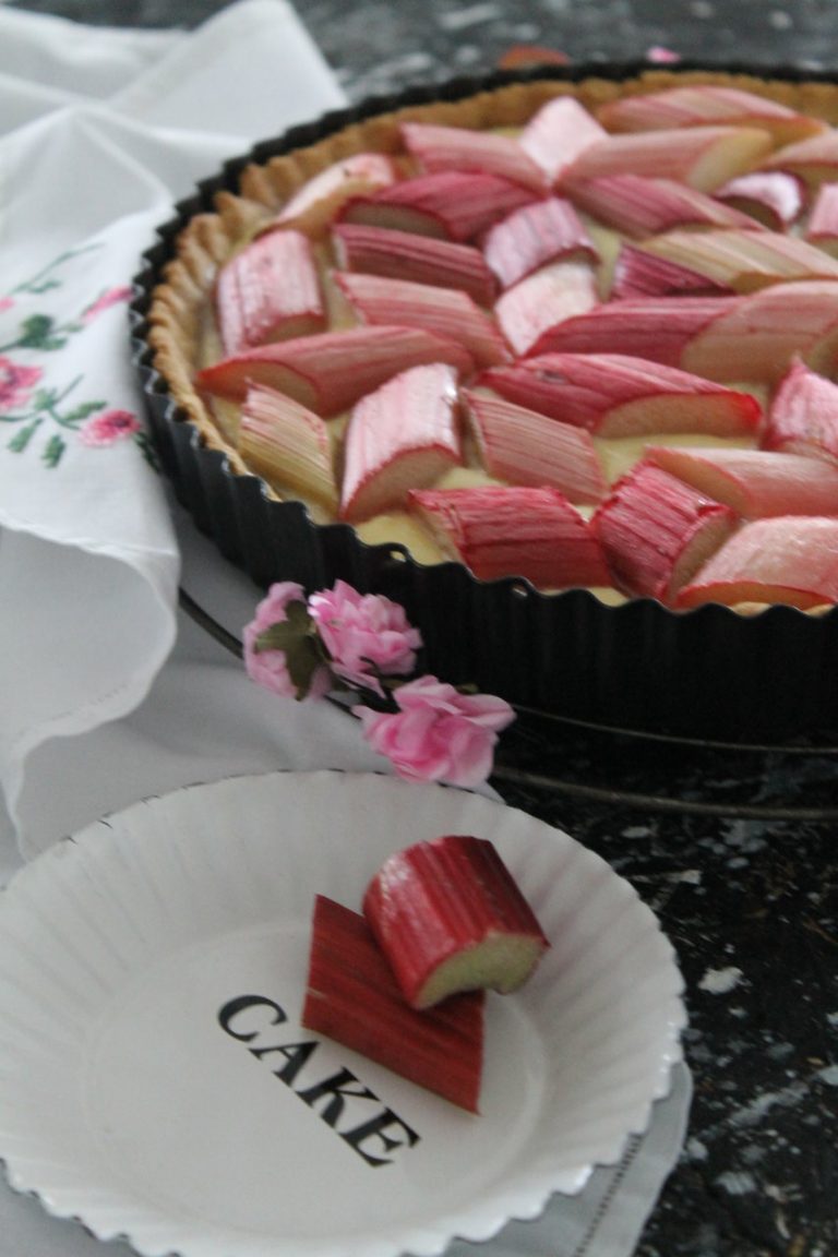 Rhabarber-Mascarpone-Tarte | cuplovecake