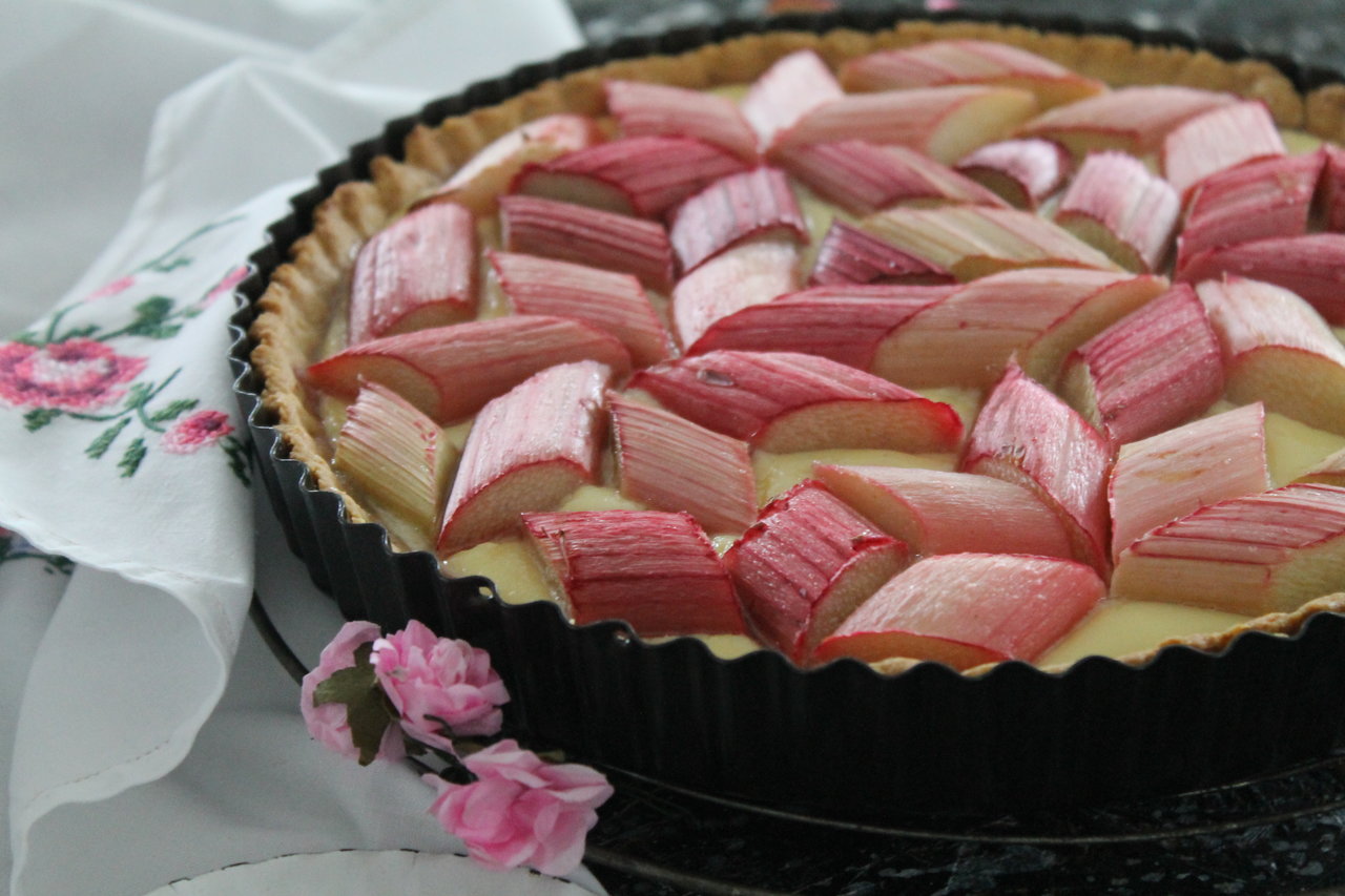 Rhabarber-Mascarpone-Tarte | cuplovecake