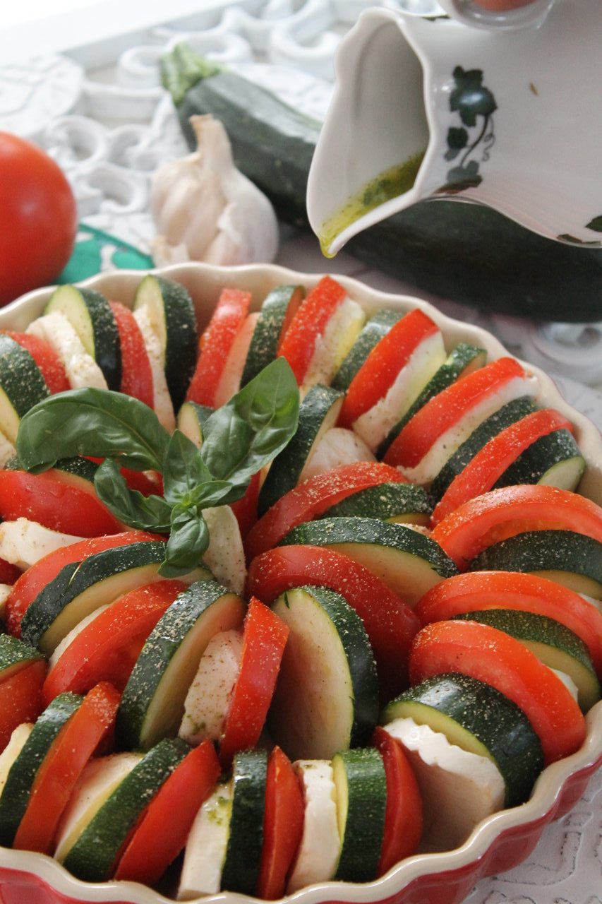 Zucchini-Tomaten-Mozzarella-Gratin | cuplovecake
