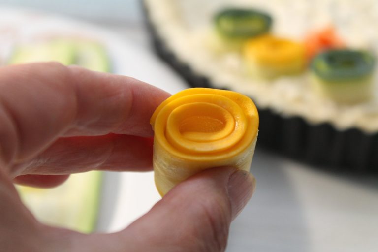 Bunte Gemüse-Röschen-Tarte | cuplovecake