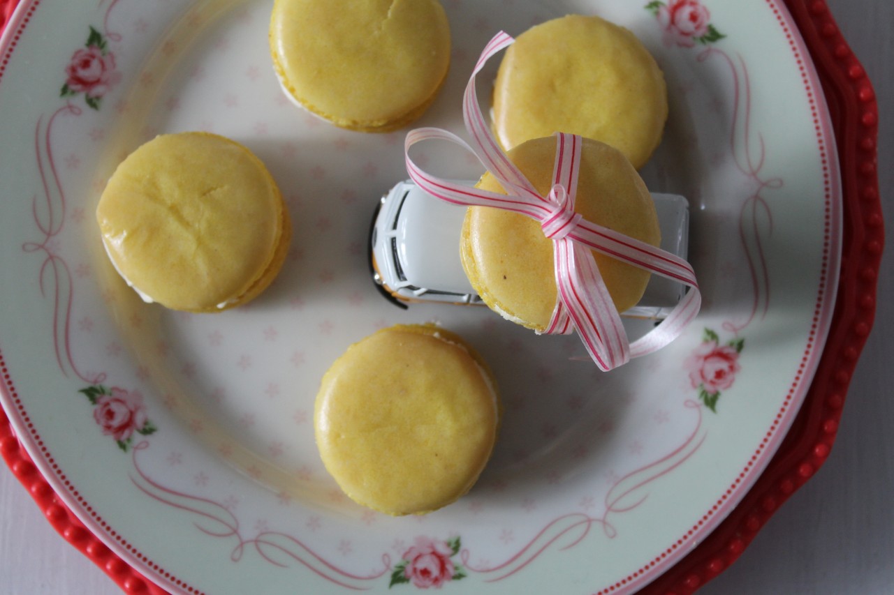 Zitronen-Macarons | cuplovecake