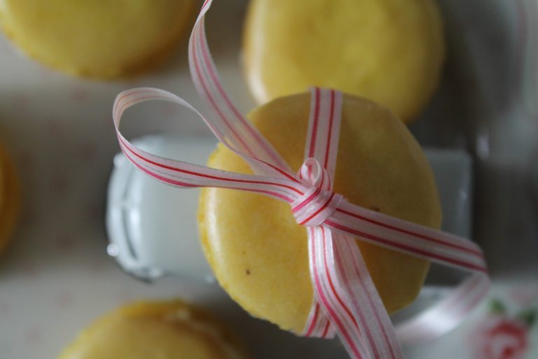 Zitronen-Macarons | cuplovecake
