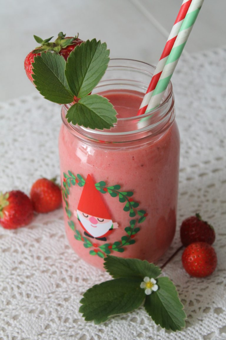 Erdbeer-Bananen-Smoothie | cuplovecake Erdbeer-Bananen-Smoothie | cuplovecake