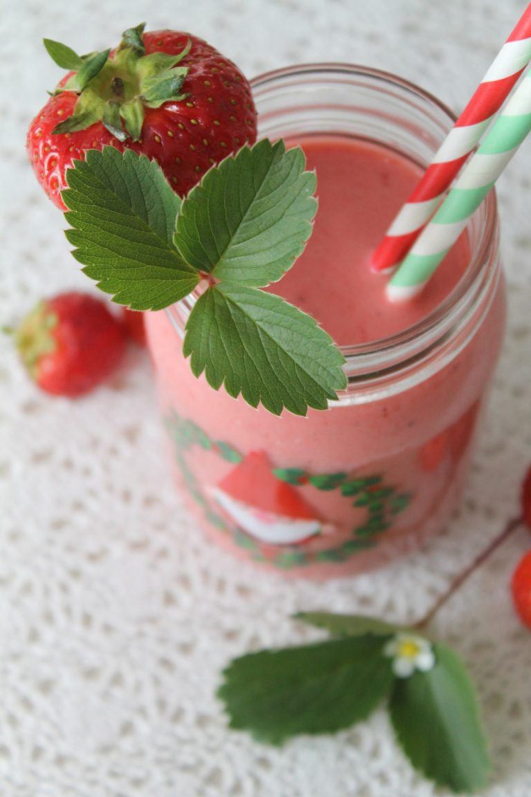 Erdbeer-Bananen-Smoothie | cuplovecake