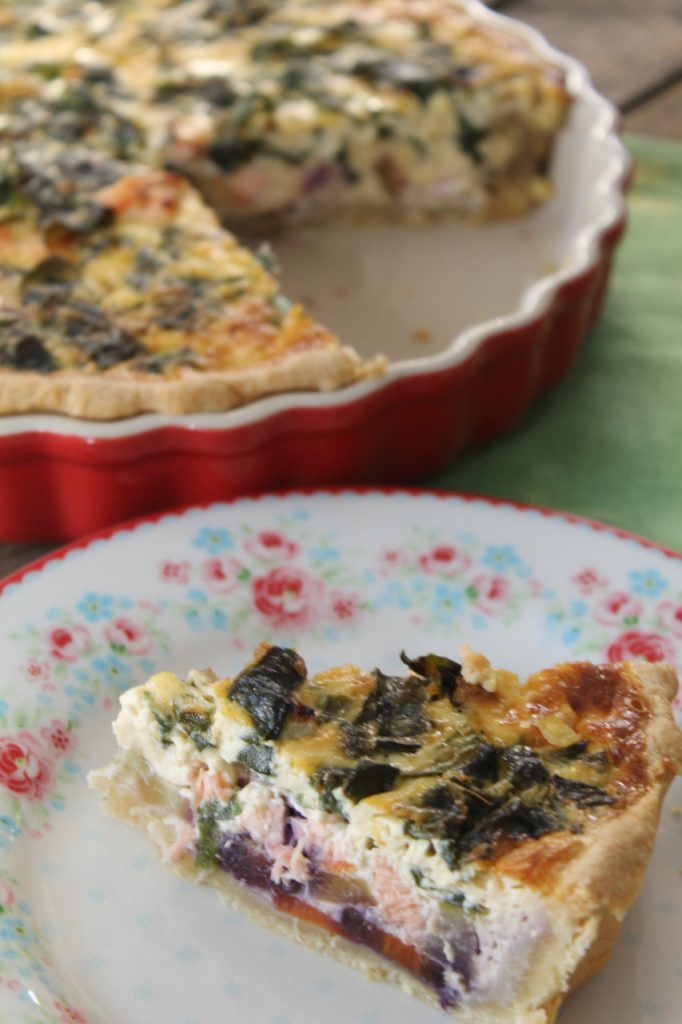 Bärlauch-Lachs-Quiche | cuplovecake